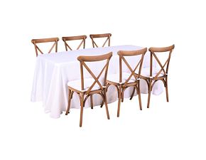 Catering-Set für 6 Personen - Cross Chair