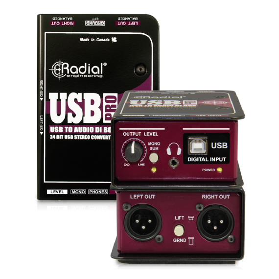 Radial USB-Pro